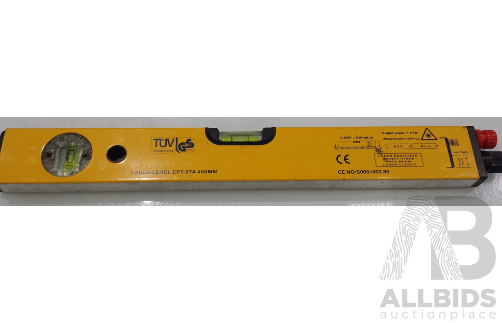 TUV Rotary Base Laser Level Kit with Tripod