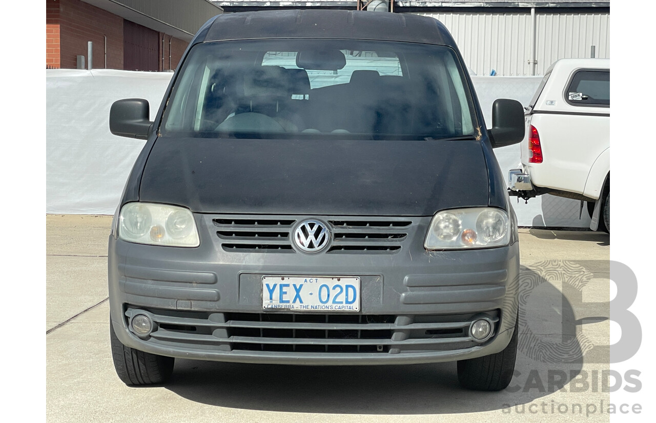 7/2006 Volkswagen Caddy LIFE 2K 4d Wagon Black 1.6L