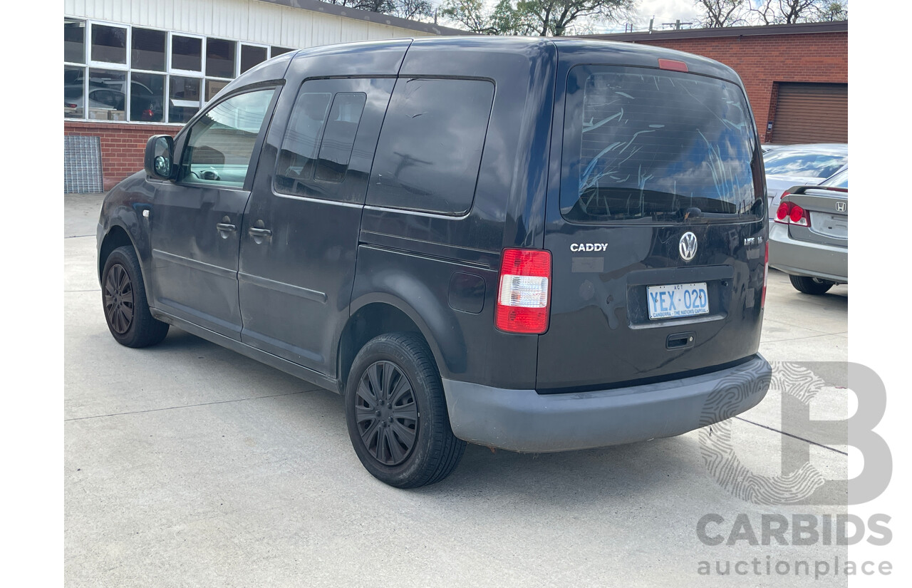 7/2006 Volkswagen Caddy LIFE 2K 4d Wagon Black 1.6L