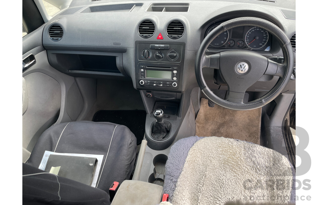 7/2006 Volkswagen Caddy LIFE 2K 4d Wagon Black 1.6L