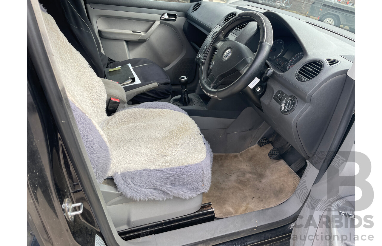 7/2006 Volkswagen Caddy LIFE 2K 4d Wagon Black 1.6L