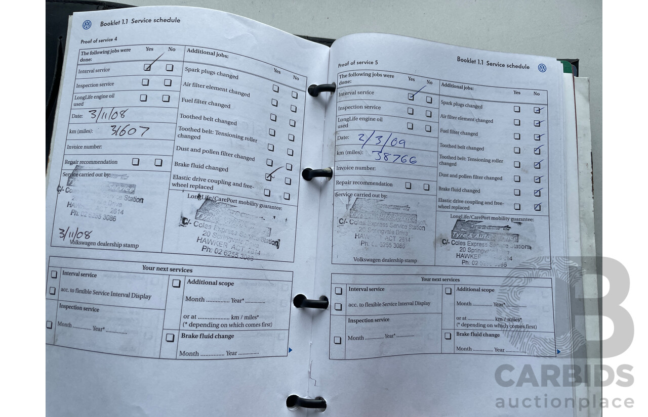 7/2006 Volkswagen Caddy LIFE 2K 4d Wagon Black 1.6L