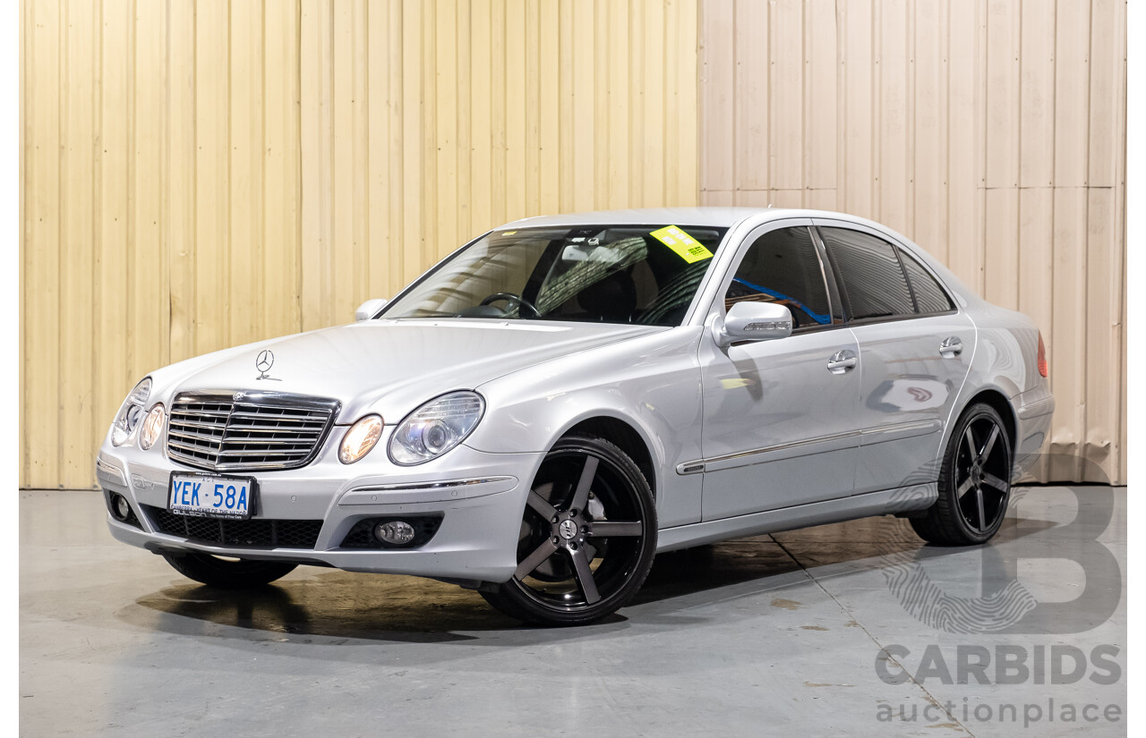 9/2006 Mercedes-Benz E350 Elegance W211 MY07 UPGRADE 4d Sedan Silver V6 3.5L