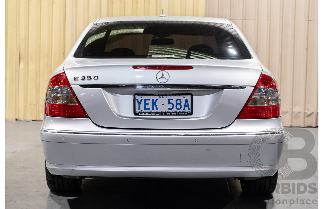 9/2006 Mercedes-Benz E350 Elegance W211 MY07 UPGRADE 4d Sedan Silver V6 3.5L