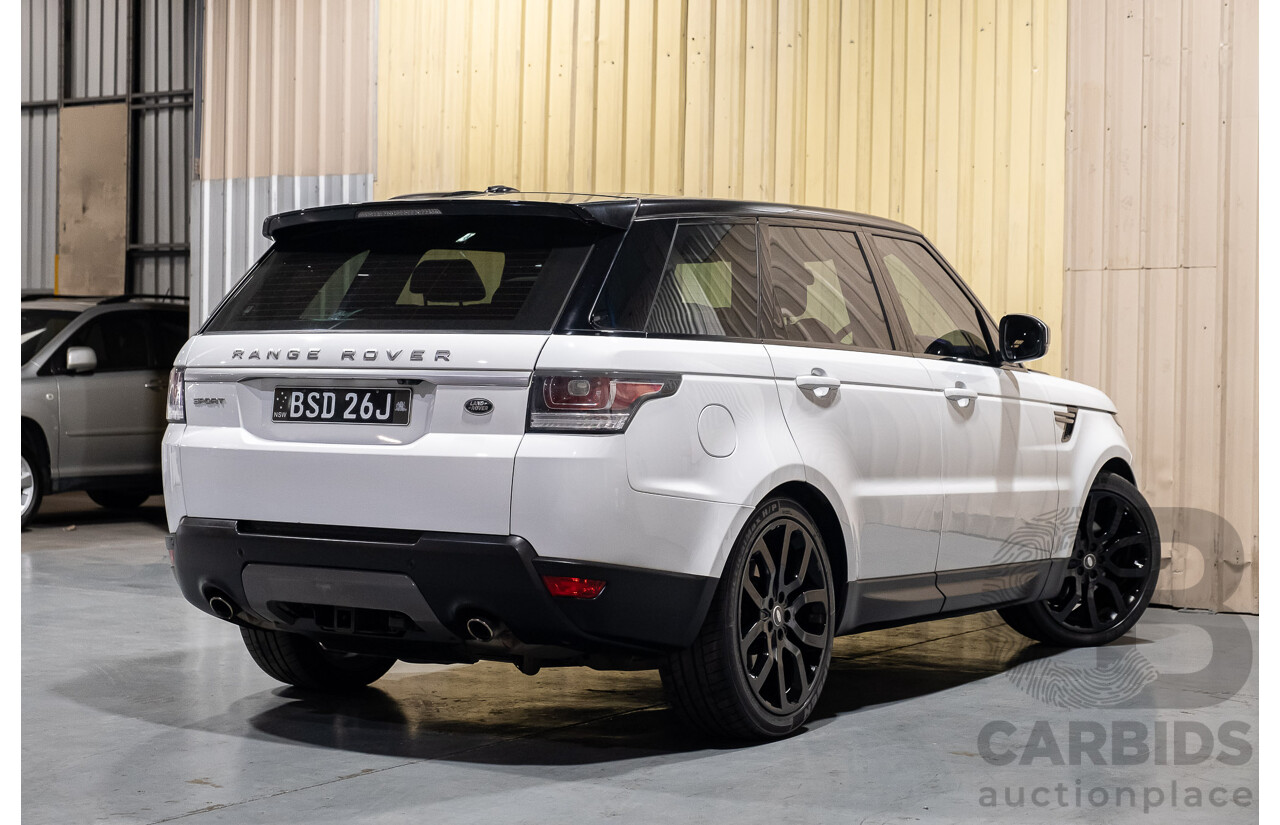 3/2016 Range Rover Range Rover Sport 3.0 TDV6 SE LW MY16 4d Wagon White Turbo Diesel 3.0L