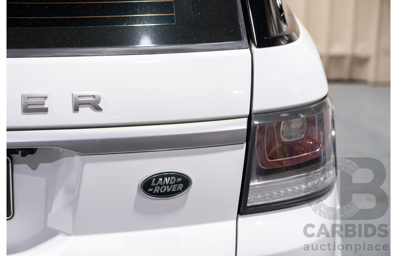 3/2016 Range Rover Range Rover Sport 3.0 TDV6 SE LW MY16 4d Wagon White Turbo Diesel 3.0L