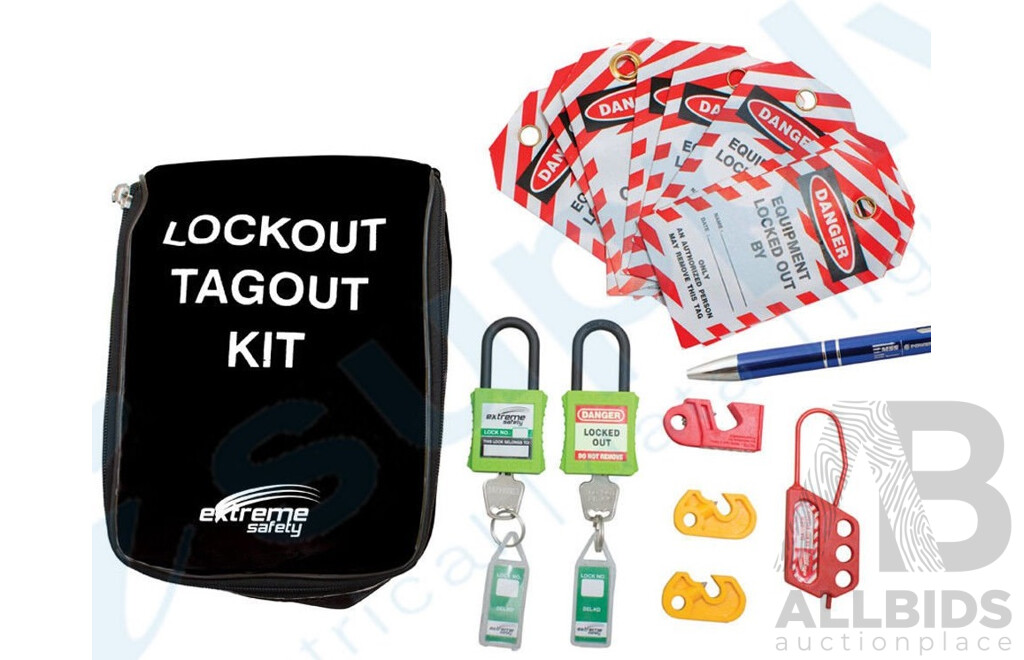 Extreme Safety Lockout Tagout Kit - Lot 1461455 | ALLBIDS