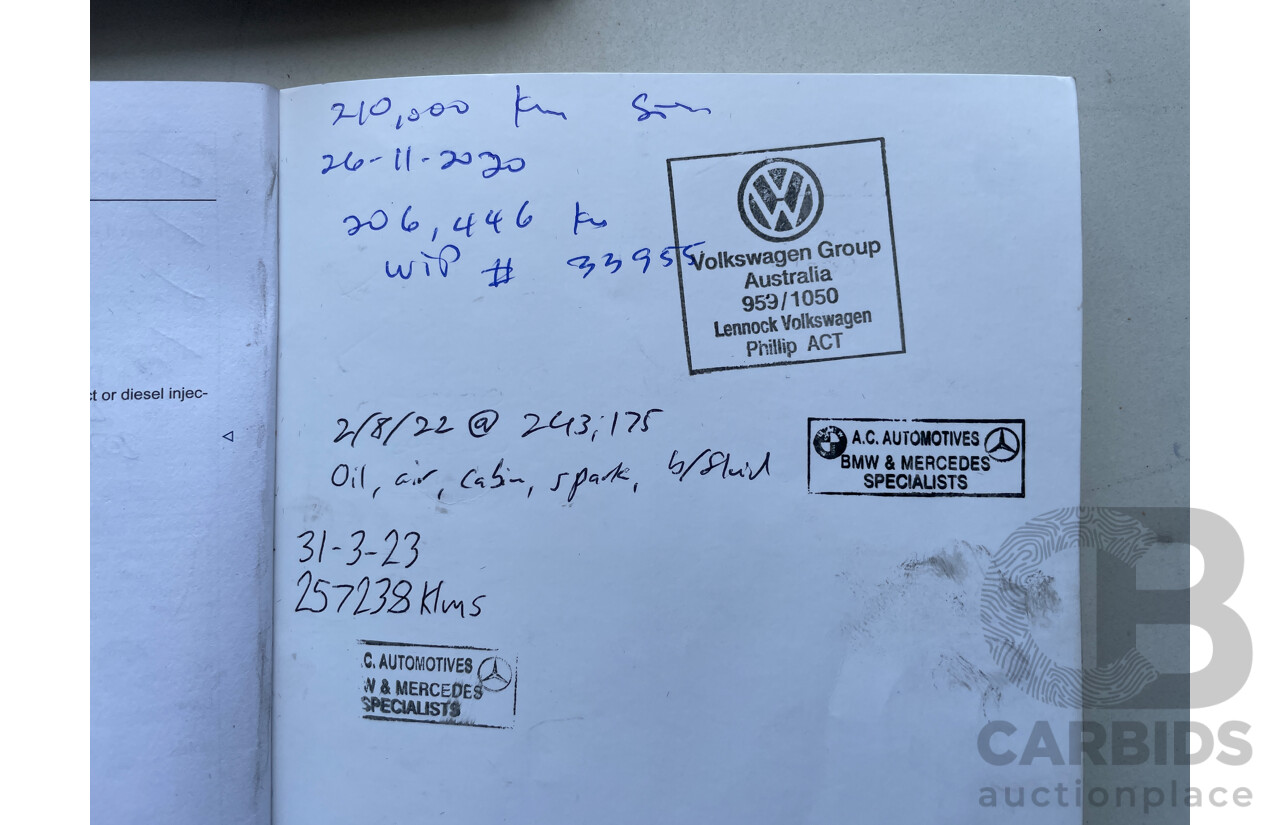 12/2011 Volkswagen Golf GTi 1K MY12 5d Hatchback Black 2.0L