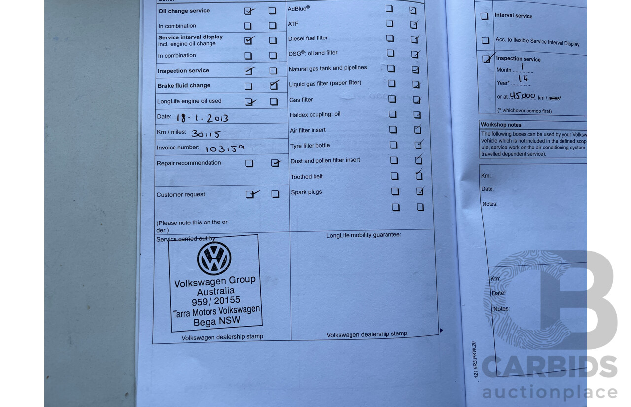12/2011 Volkswagen Golf GTi 1K MY12 5d Hatchback Black 2.0L