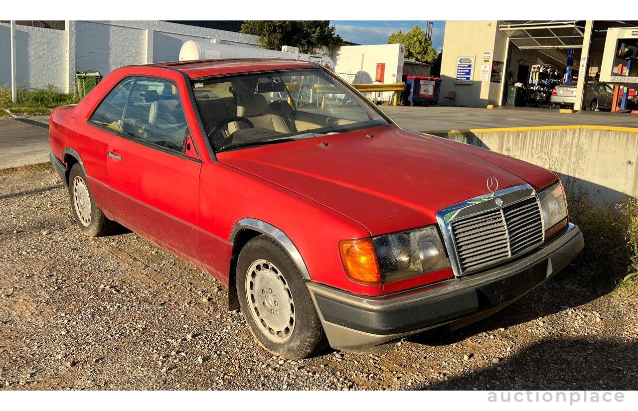 12/1988 Mercedes-Benz 300 CE C124 2d Coupe Red 3.0L
