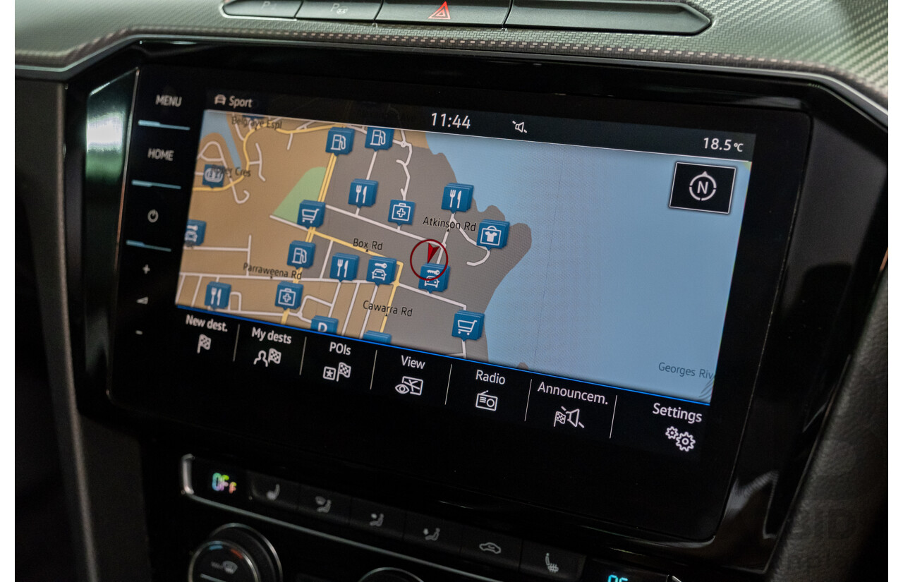 4/2018 Volkswagen Passat 206 TSI R-Line 4motion (AWD) 3C B8 MY18 4d Wagon White Turbo 2.0L