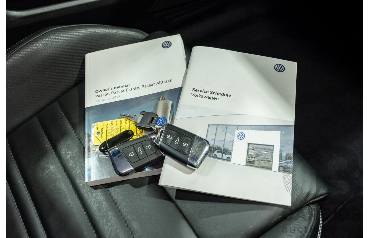 4/2018 Volkswagen Passat 206 TSI R-Line 4motion (AWD) 3C B8 MY18 4d Wagon White Turbo 2.0L