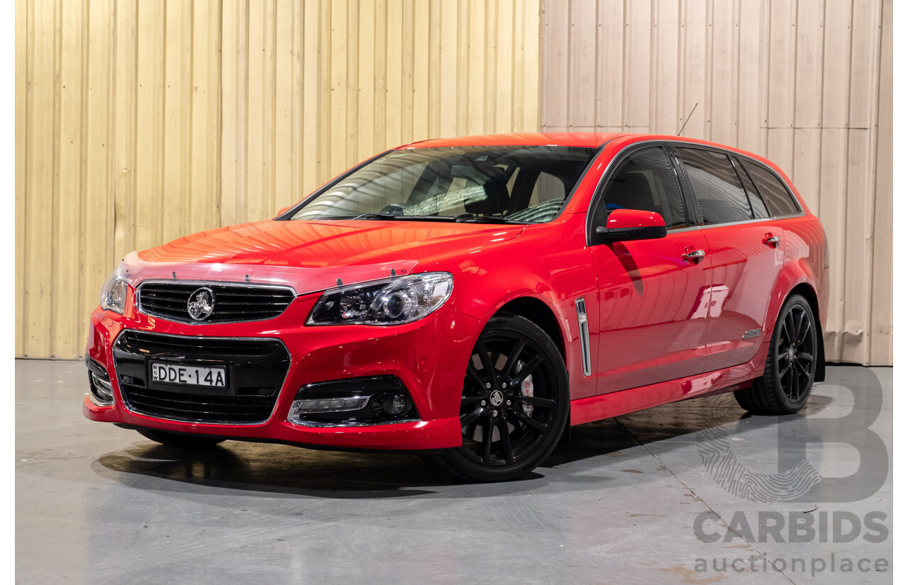 1/2014 Holden Commodore SS-V Redline VF 4d Sportwagon Red V8 6.0L