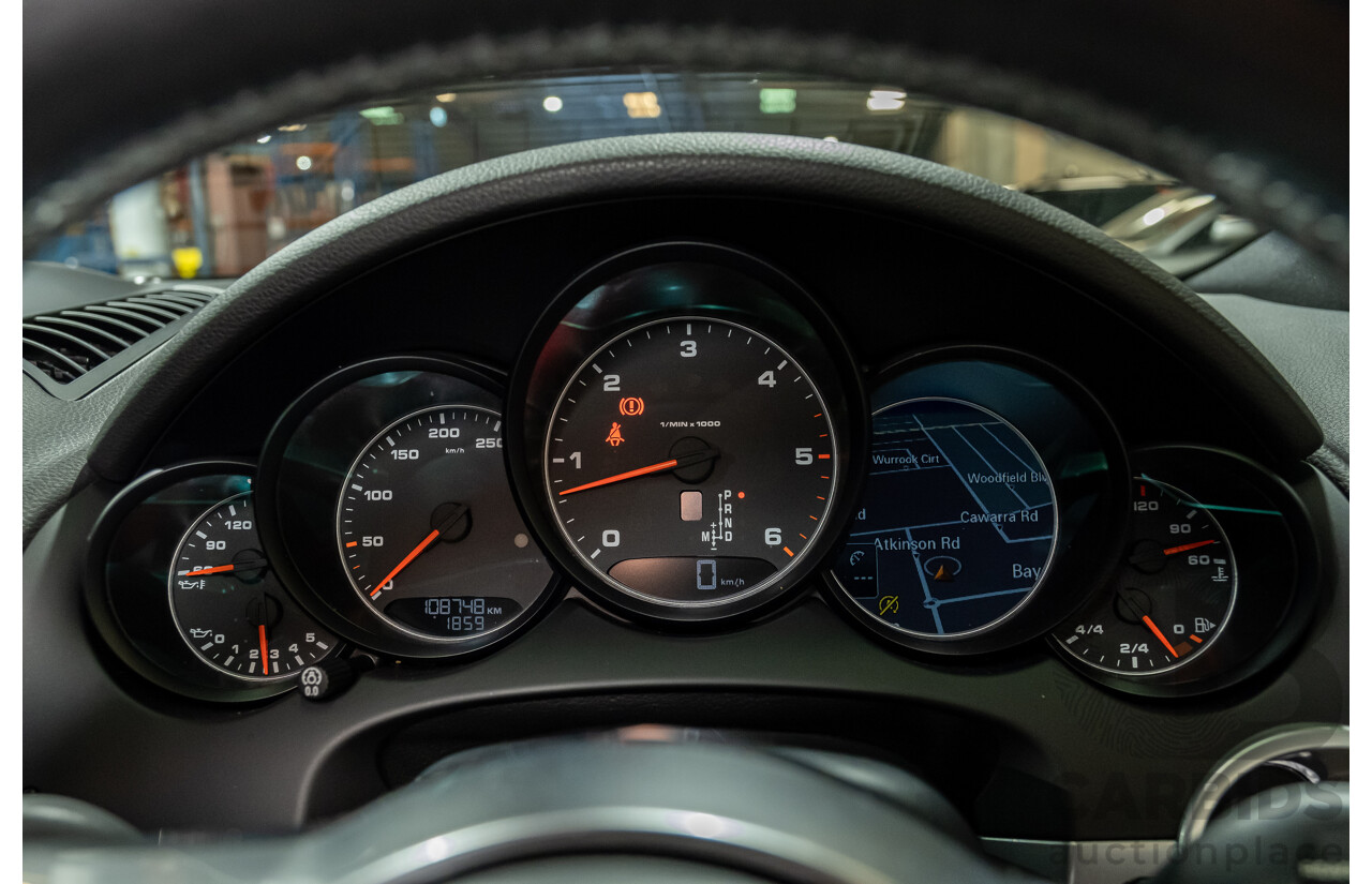 10/2016 Porsche Cayenne Diesel Platinum Edition SERIES 2 4d Wagon Black Turbo Diesel V6 3.0L