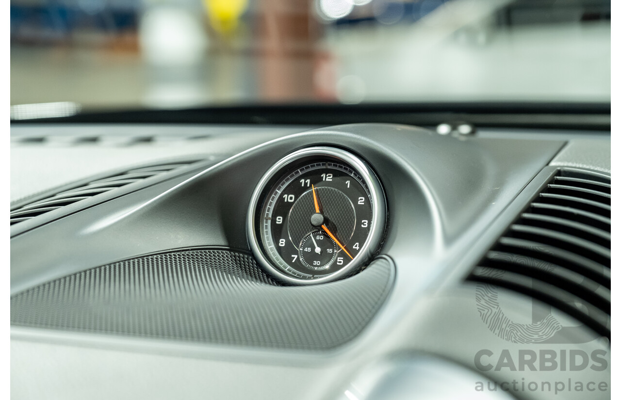 10/2016 Porsche Cayenne Diesel Platinum Edition SERIES 2 4d Wagon Black Turbo Diesel V6 3.0L