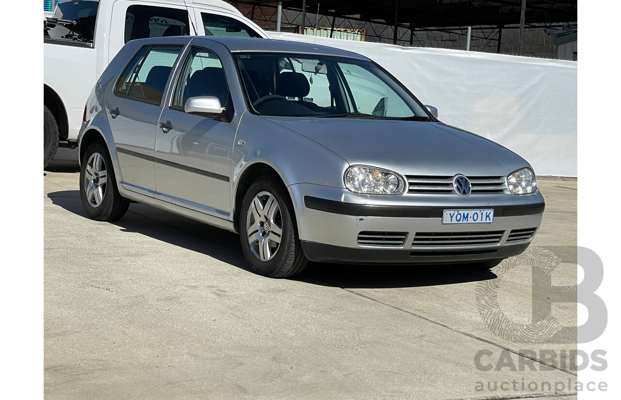 2/2003 Volkswagen Golf 1.6 Generation  5d Hatchback Silver 1.6L
