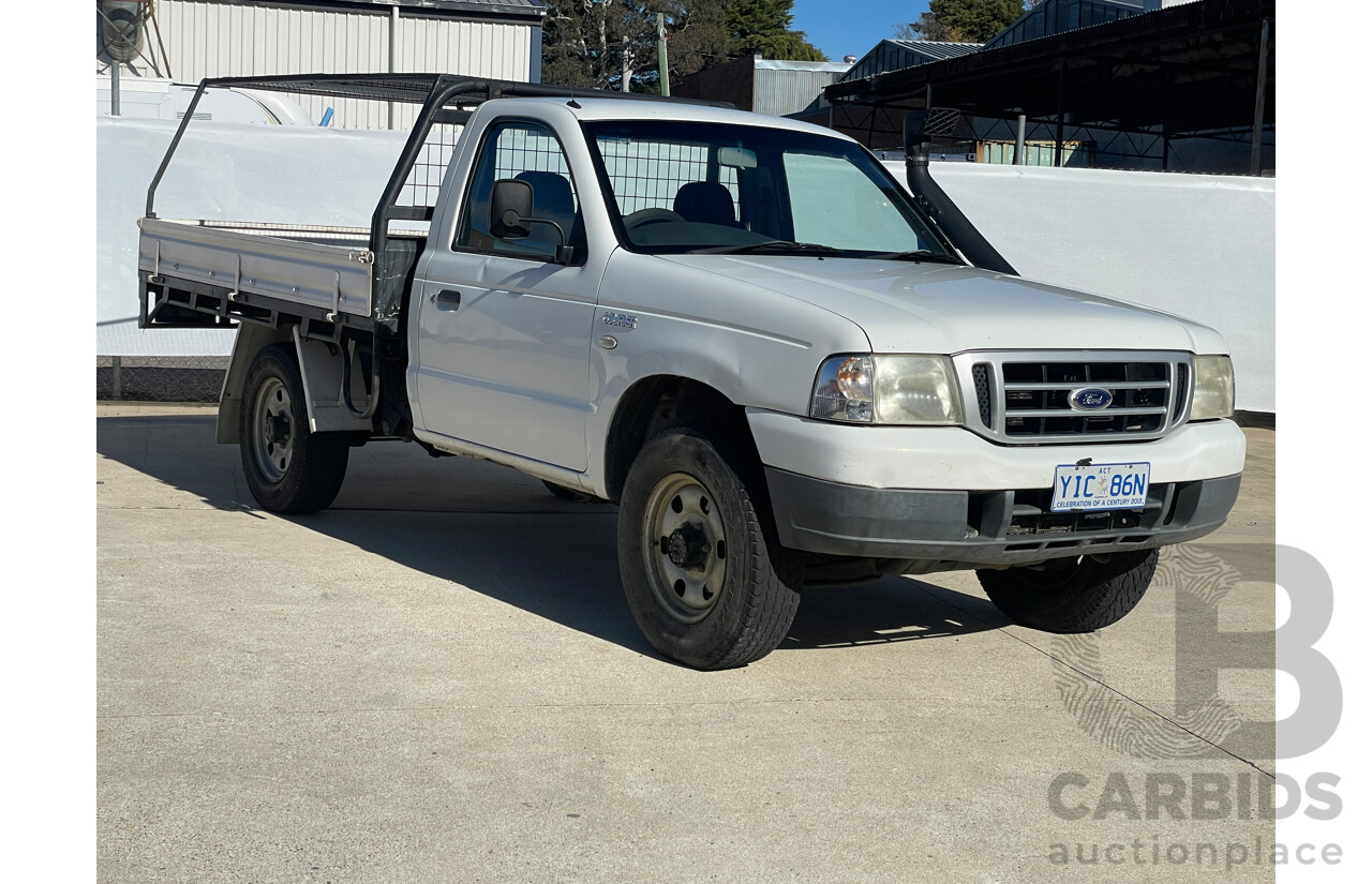 1/2005 Ford Courier GL (4x4) PH C/Chas White 2.5L