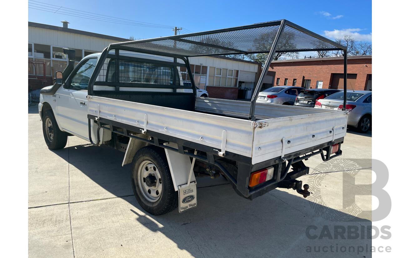 1/2005 Ford Courier GL (4x4) PH C/Chas White 2.5L