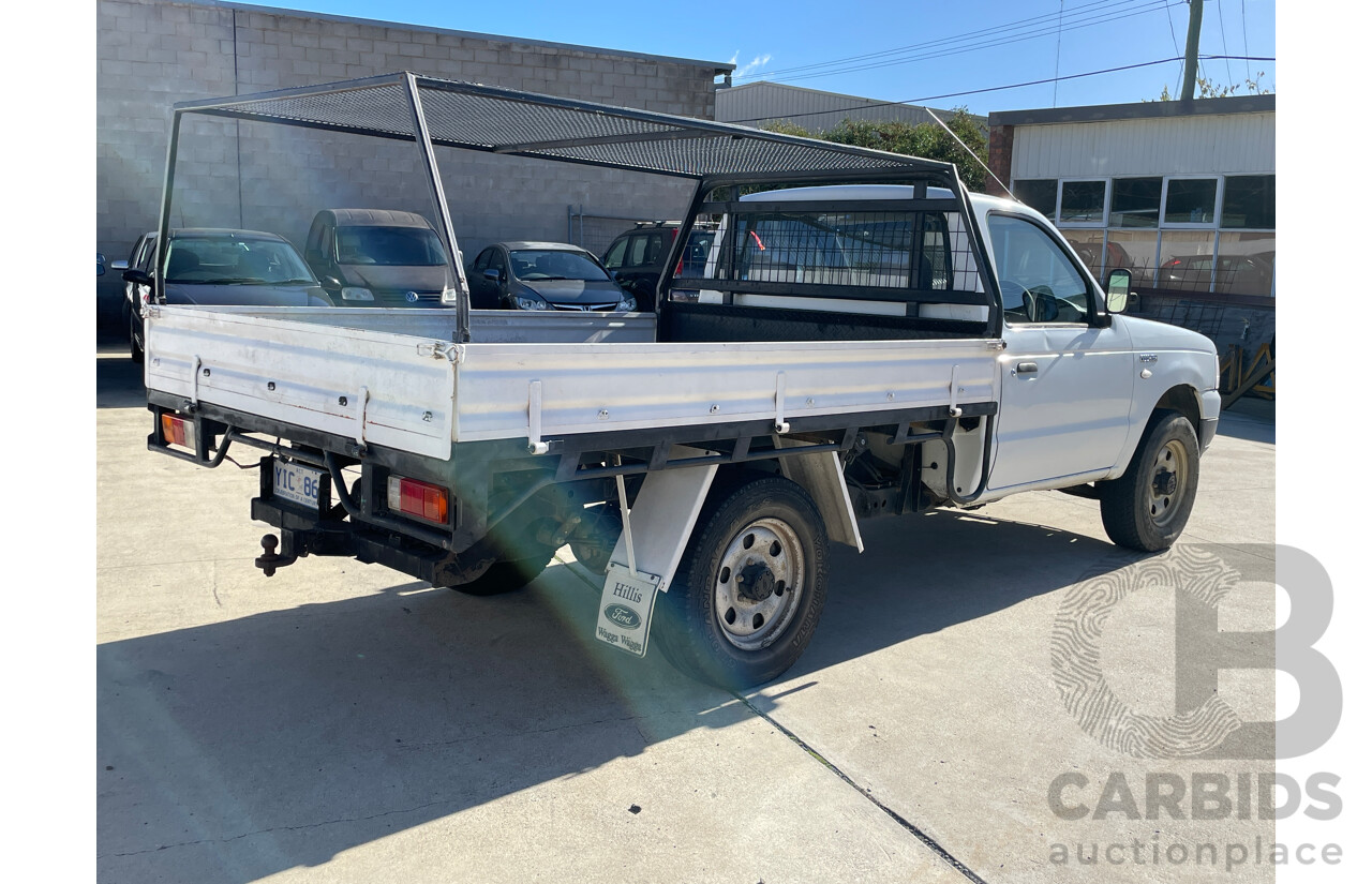 1/2005 Ford Courier GL (4x4) PH C/Chas White 2.5L