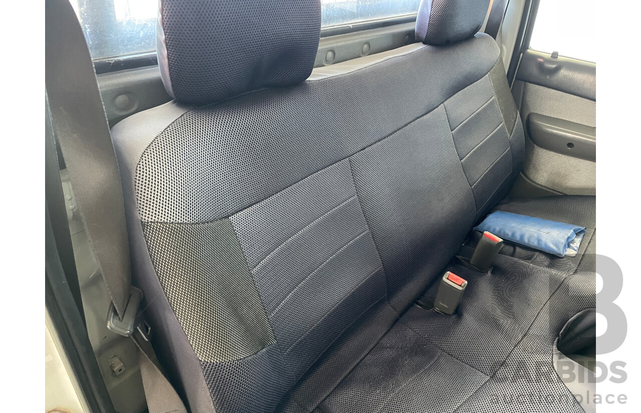 1/2005 Ford Courier GL (4x4) PH C/Chas White 2.5L