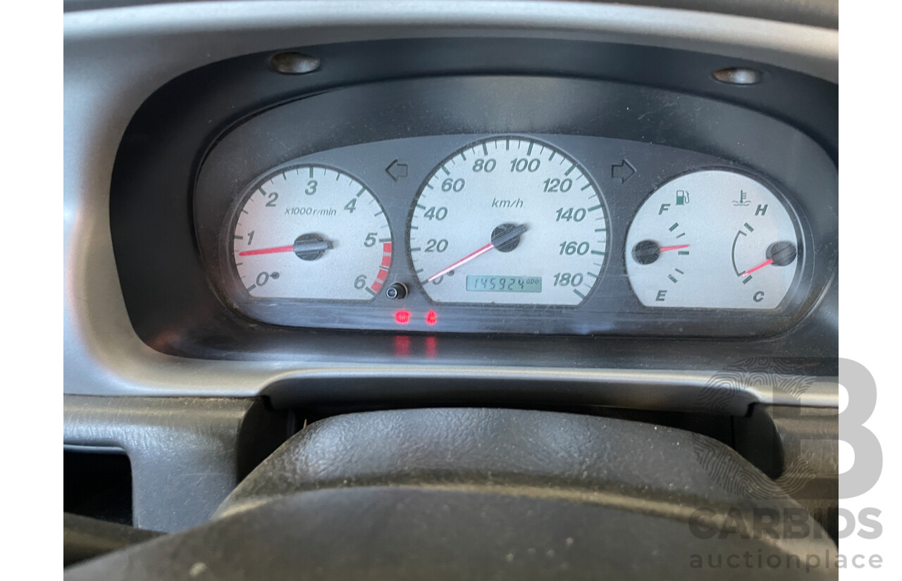 1/2005 Ford Courier GL (4x4) PH C/Chas White 2.5L