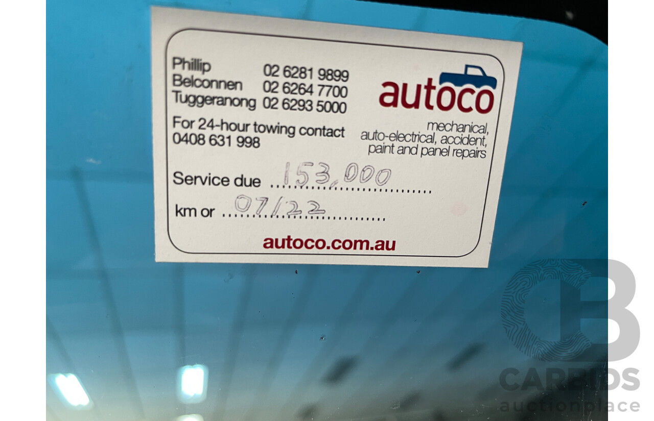 1/2005 Ford Courier GL (4x4) PH C/Chas White 2.5L