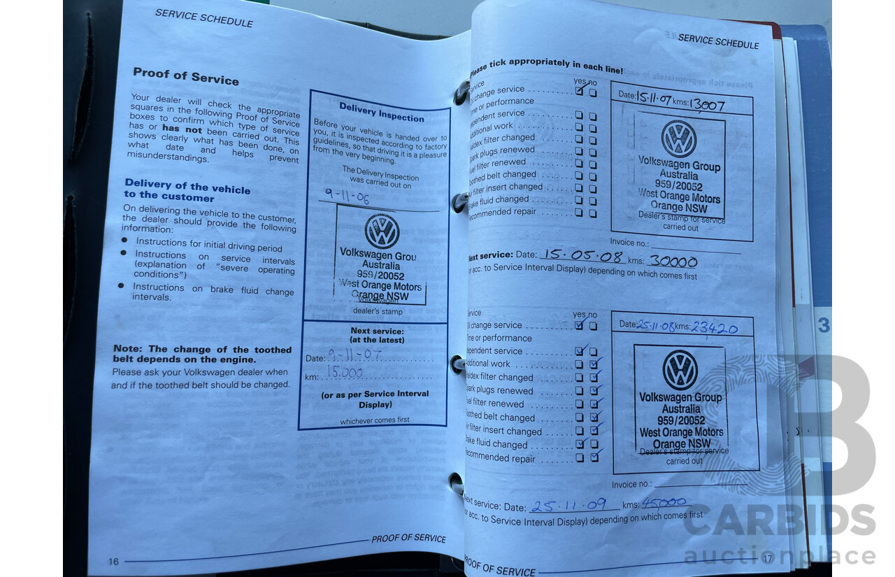 8/2006 Volkswagen Golf 2.0 TDI Comfortline 1K 5d Hatchback White 2.0L