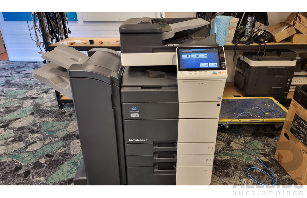 Model Konica Minolta Bizhub C458