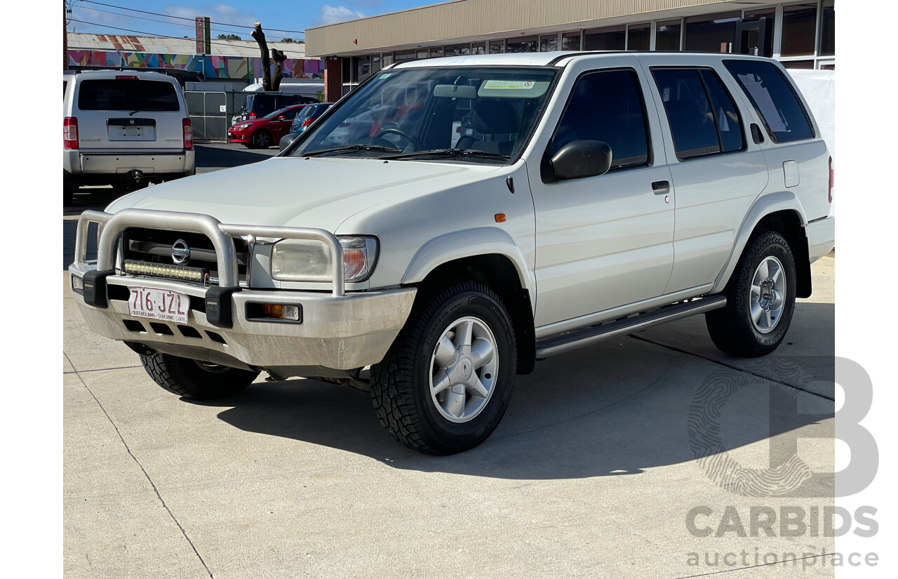 1/2005 Nissan Pathfinder ST (4x4) MY03 4d Wagon White 3.3L