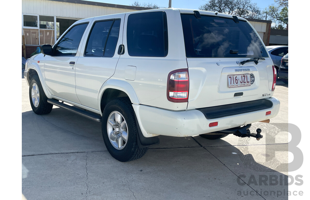 1/2005 Nissan Pathfinder ST (4x4) MY03 4d Wagon White 3.3L