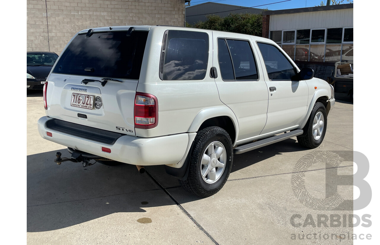 1/2005 Nissan Pathfinder ST (4x4) MY03 4d Wagon White 3.3L