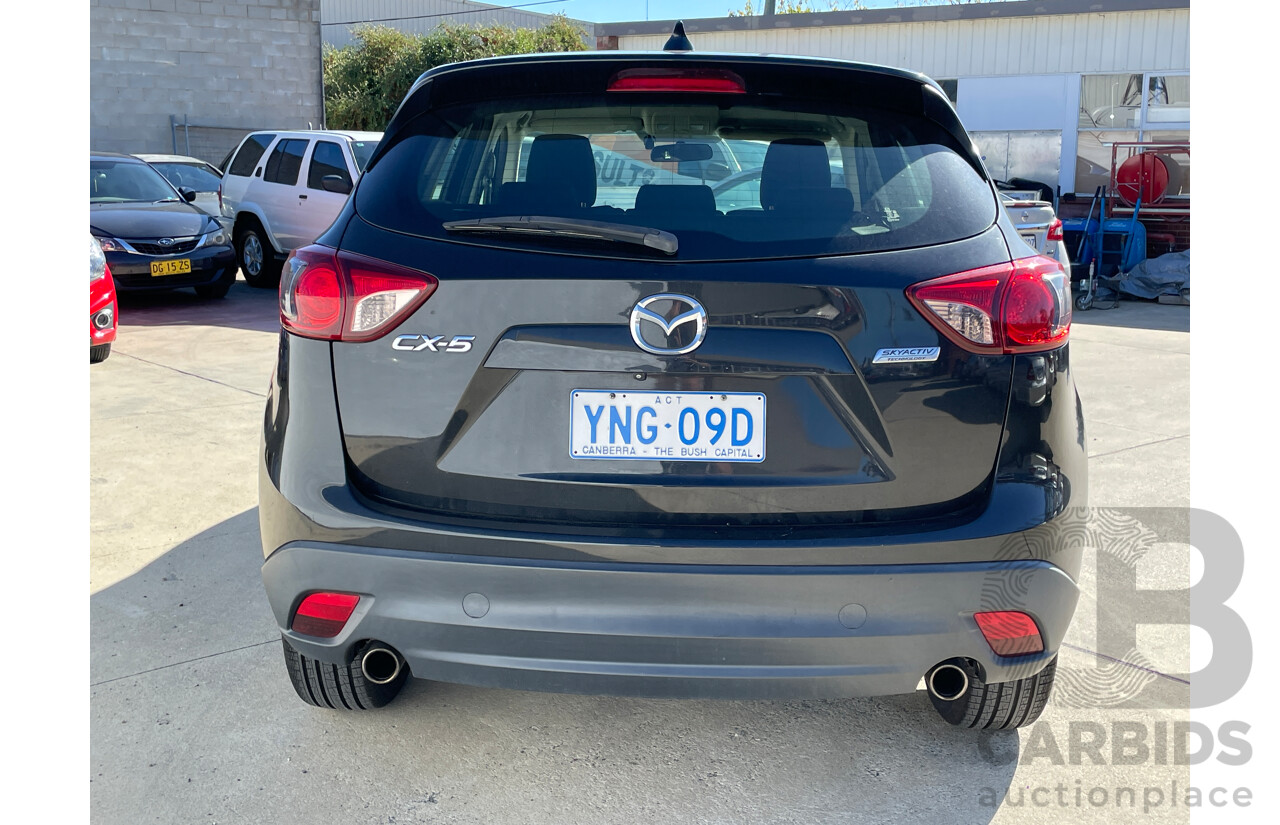 7/2012 Mazda Cx-5 MAXX Sport (4x2)  4d Wagon Black 2.0L