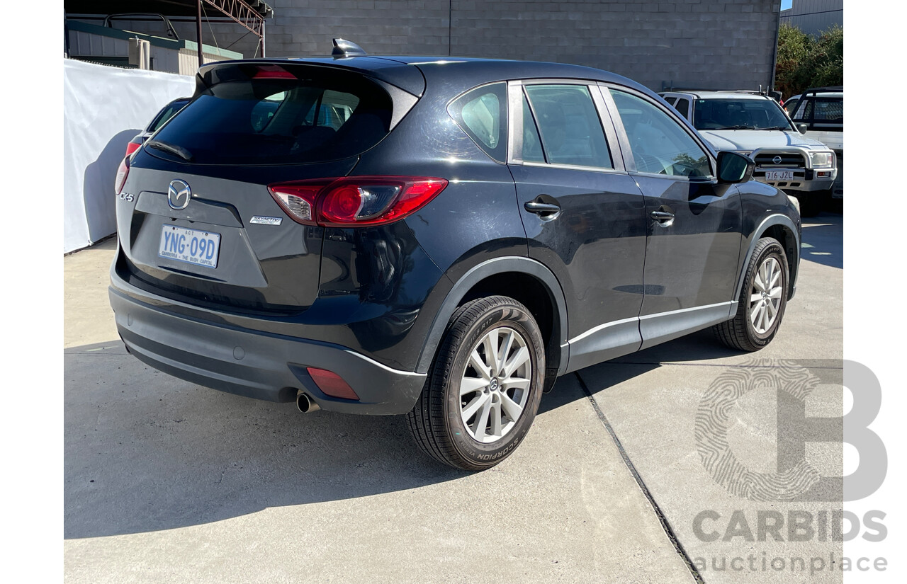 7/2012 Mazda Cx-5 MAXX Sport (4x2)  4d Wagon Black 2.0L