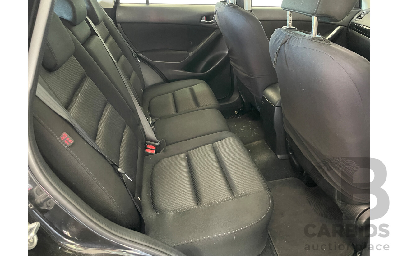 7/2012 Mazda Cx-5 MAXX Sport (4x2)  4d Wagon Black 2.0L