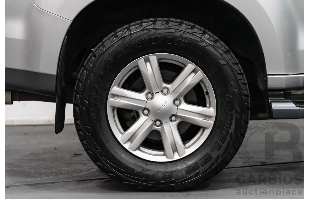 3/2016 Isuzu Mu-X LS-T (4x4) UC 4d Wagon Silver 3.0L Turbo Diesel