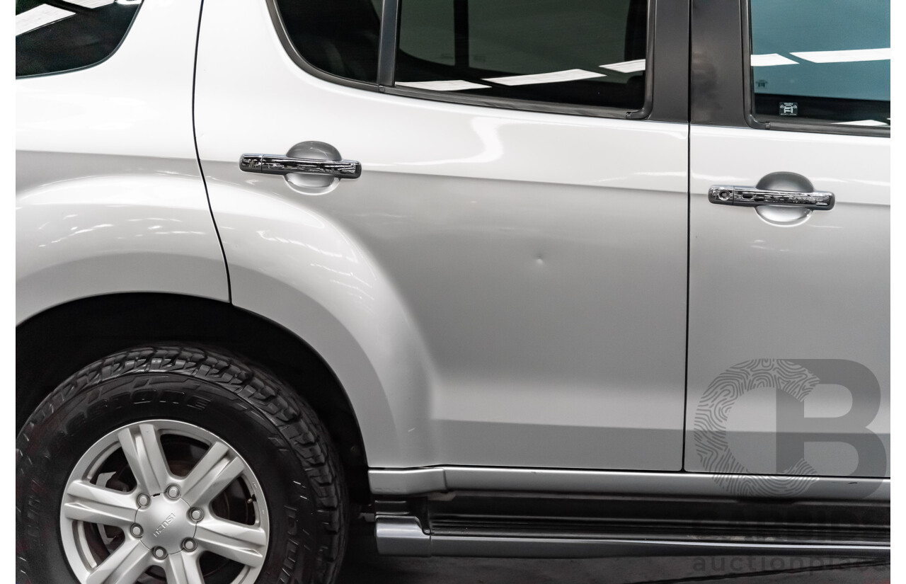 3/2016 Isuzu Mu-X LS-T (4x4) UC 4d Wagon Silver 3.0L Turbo Diesel