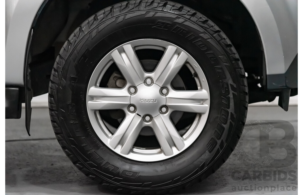 3/2016 Isuzu Mu-X LS-T (4x4) UC 4d Wagon Silver 3.0L Turbo Diesel