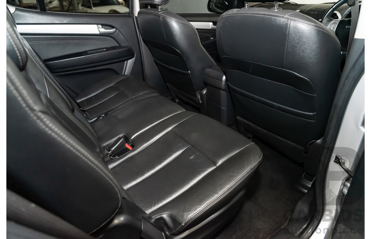 3/2016 Isuzu Mu-X LS-T (4x4) UC 4d Wagon Silver 3.0L Turbo Diesel