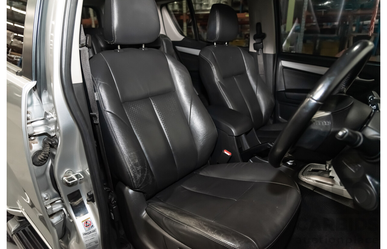 3/2016 Isuzu Mu-X LS-T (4x4) UC 4d Wagon Silver 3.0L Turbo Diesel