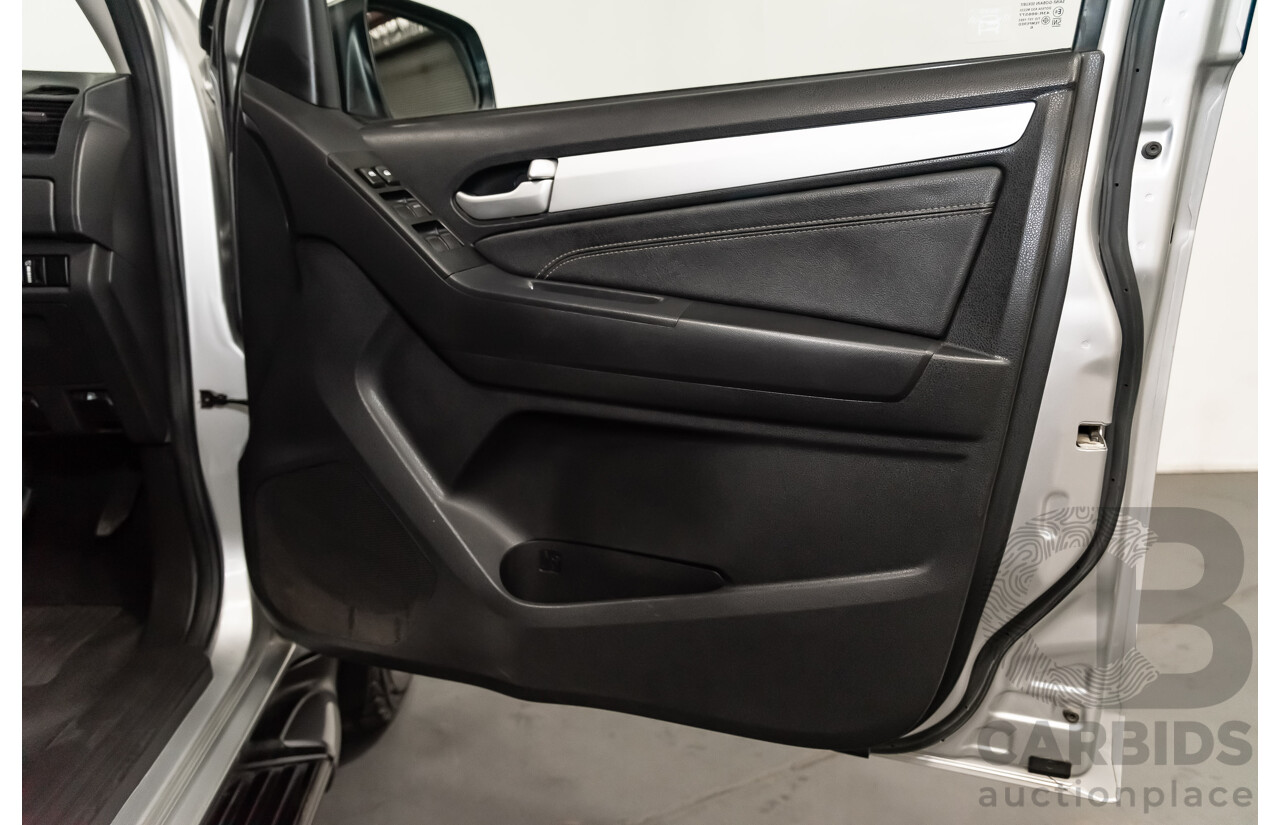 3/2016 Isuzu Mu-X LS-T (4x4) UC 4d Wagon Silver 3.0L Turbo Diesel