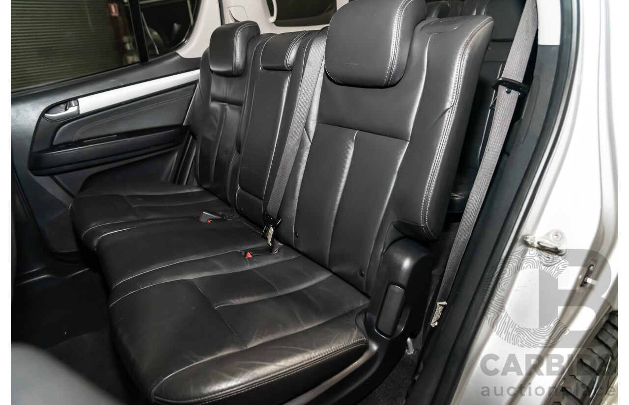 3/2016 Isuzu Mu-X LS-T (4x4) UC 4d Wagon Silver 3.0L Turbo Diesel