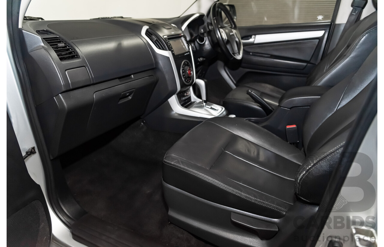 3/2016 Isuzu Mu-X LS-T (4x4) UC 4d Wagon Silver 3.0L Turbo Diesel