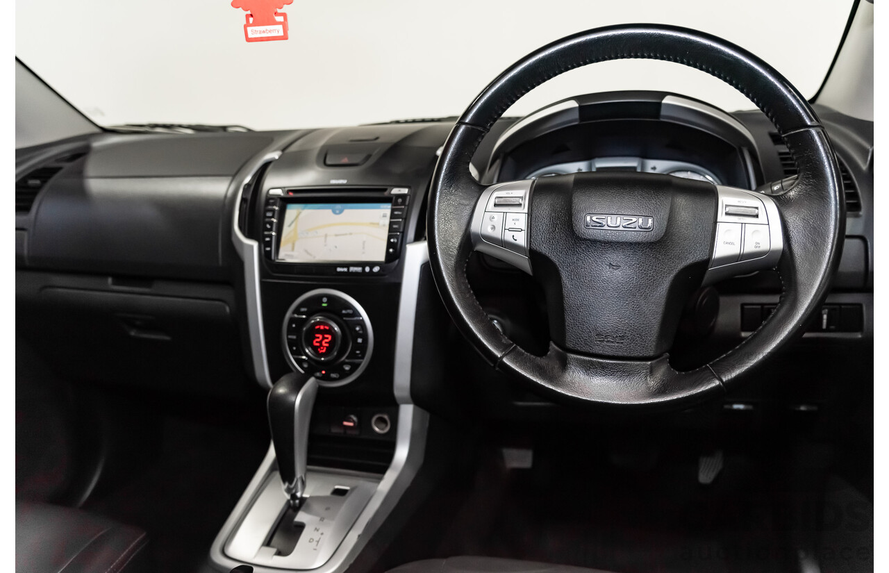 3/2016 Isuzu Mu-X LS-T (4x4) UC 4d Wagon Silver 3.0L Turbo Diesel