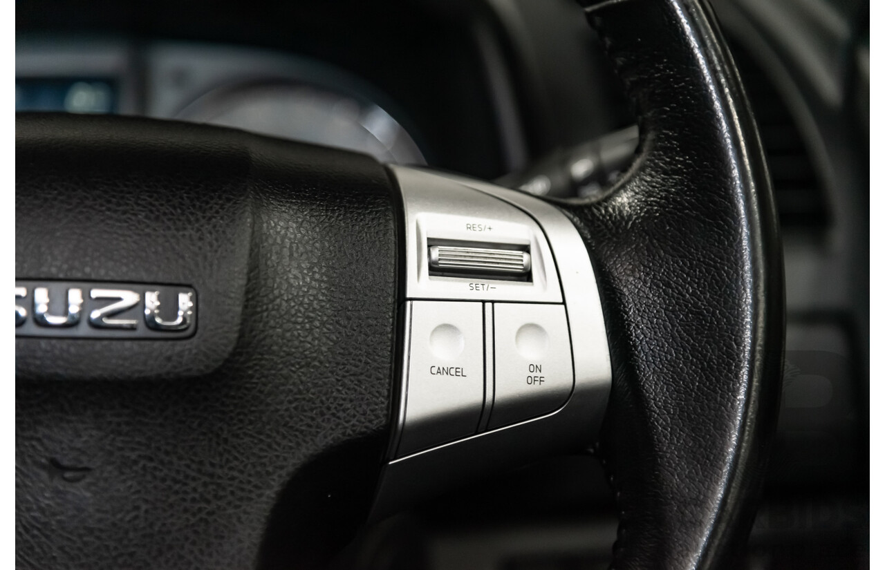 3/2016 Isuzu Mu-X LS-T (4x4) UC 4d Wagon Silver 3.0L Turbo Diesel