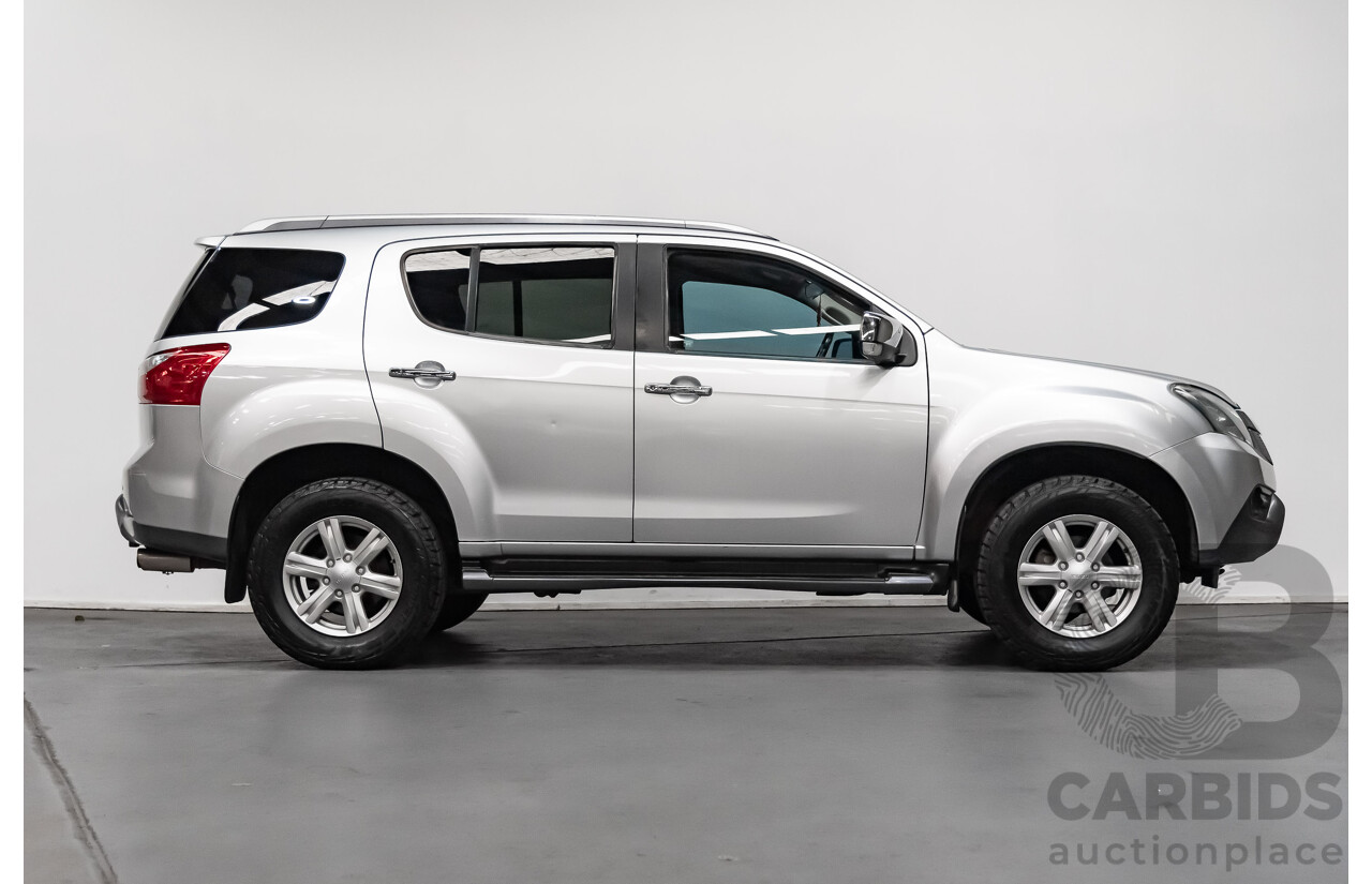 3/2016 Isuzu Mu-X LS-T (4x4) UC 4d Wagon Silver 3.0L Turbo Diesel