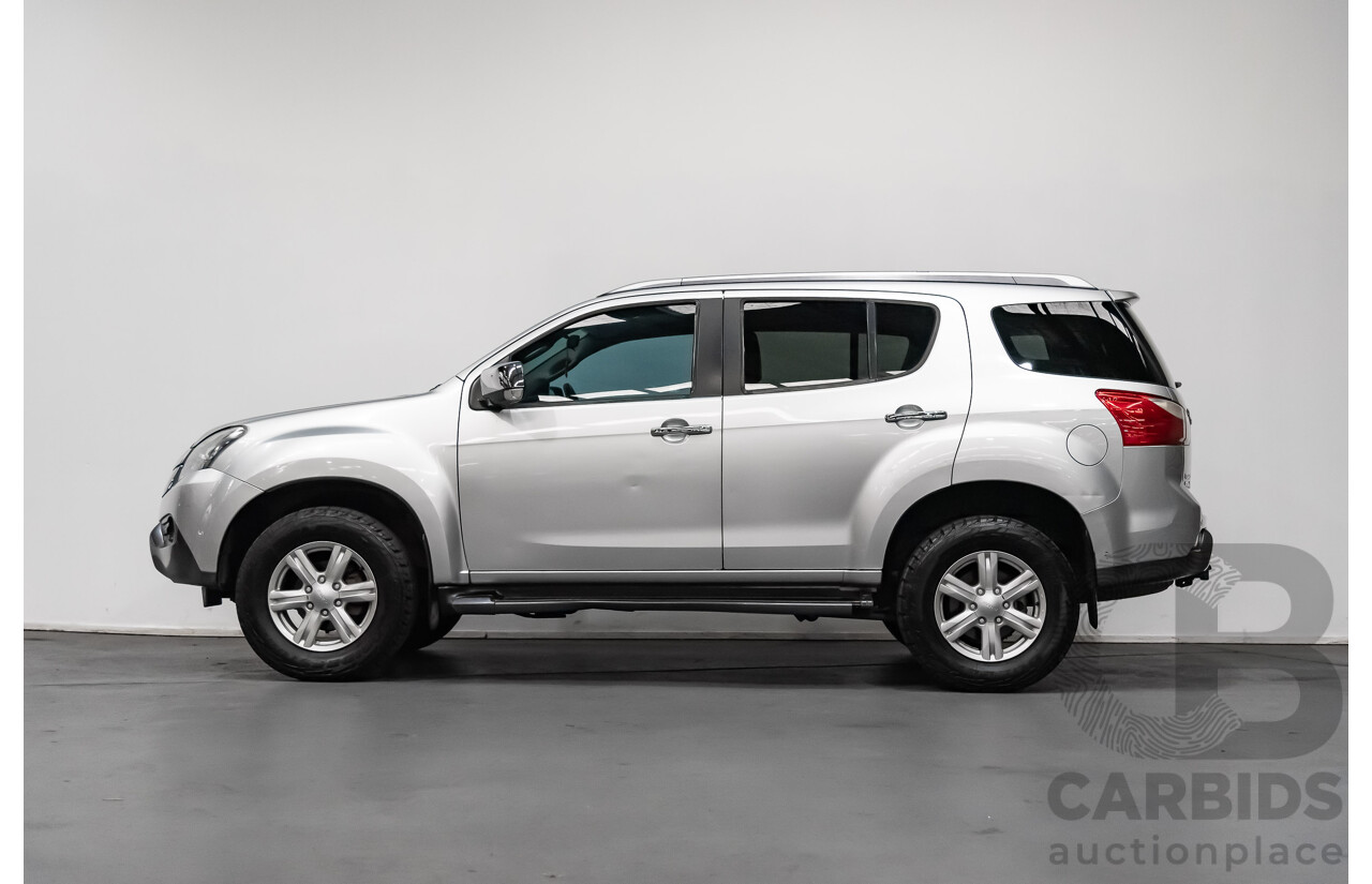 3/2016 Isuzu Mu-X LS-T (4x4) UC 4d Wagon Silver 3.0L Turbo Diesel