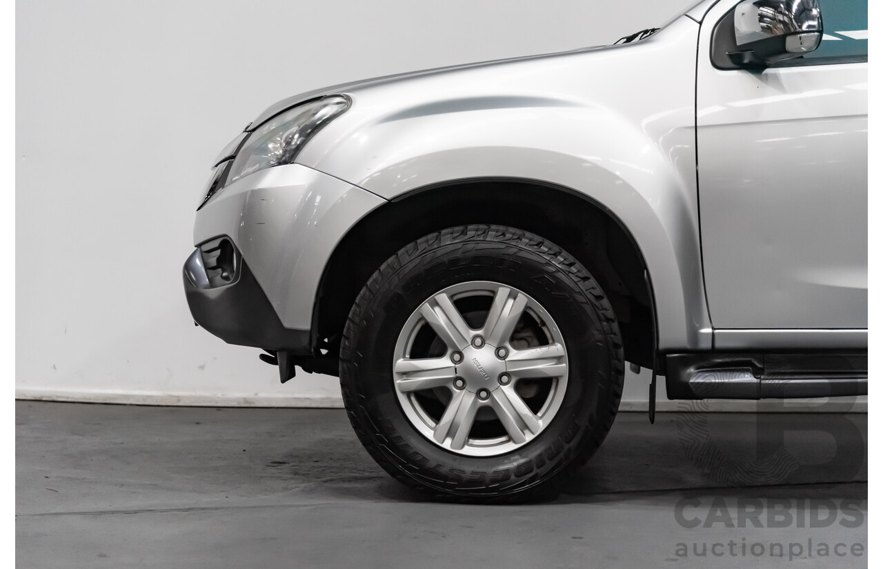 3/2016 Isuzu Mu-X LS-T (4x4) UC 4d Wagon Silver 3.0L Turbo Diesel