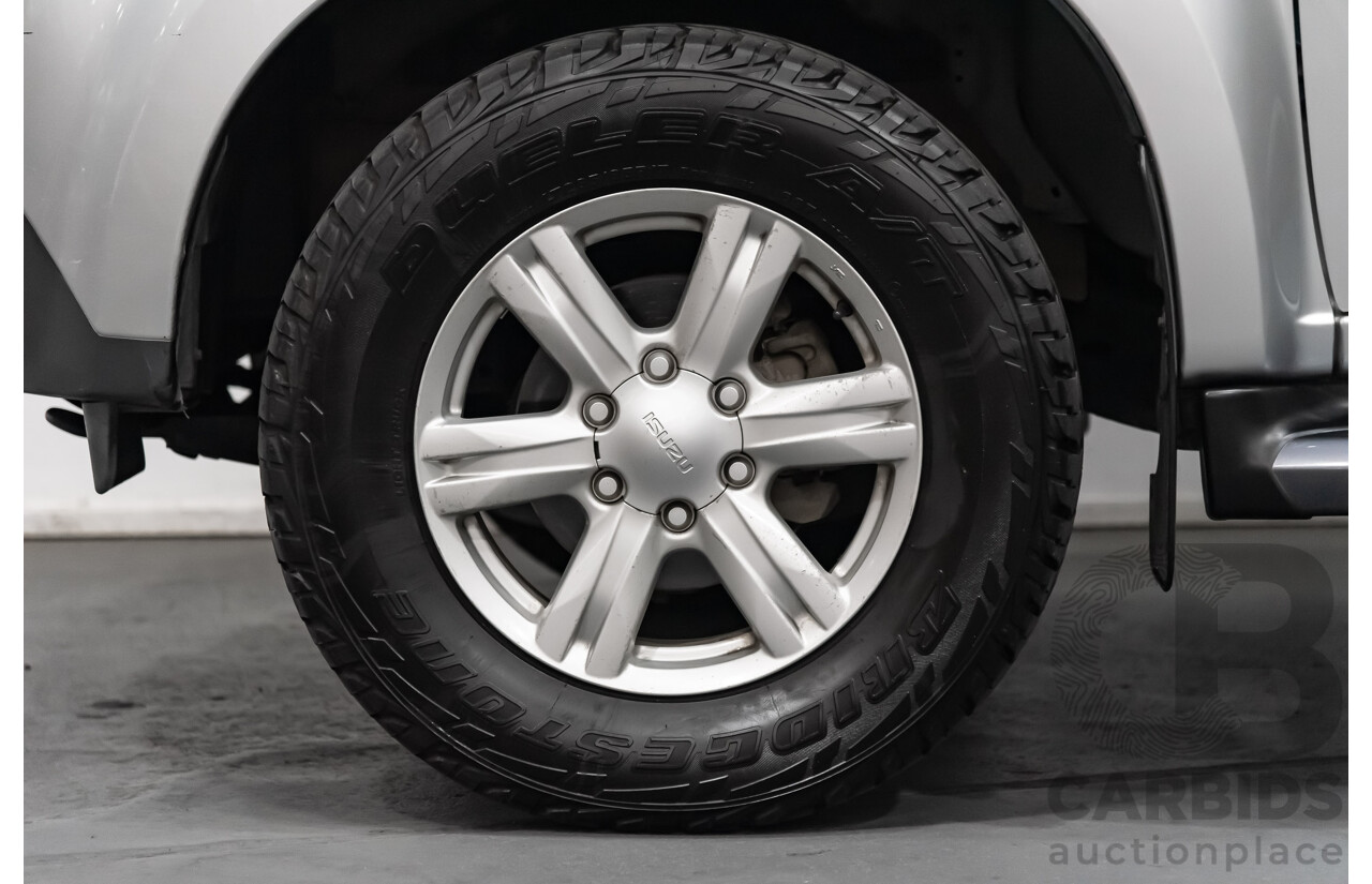 3/2016 Isuzu Mu-X LS-T (4x4) UC 4d Wagon Silver 3.0L Turbo Diesel