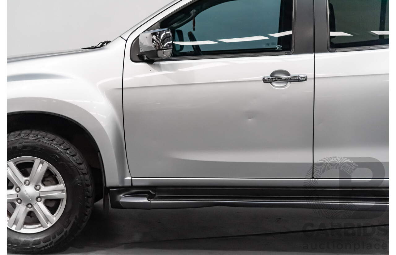 3/2016 Isuzu Mu-X LS-T (4x4) UC 4d Wagon Silver 3.0L Turbo Diesel
