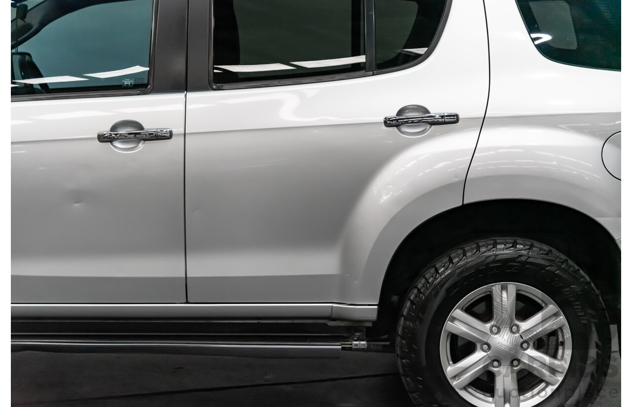 3/2016 Isuzu Mu-X LS-T (4x4) UC 4d Wagon Silver 3.0L Turbo Diesel